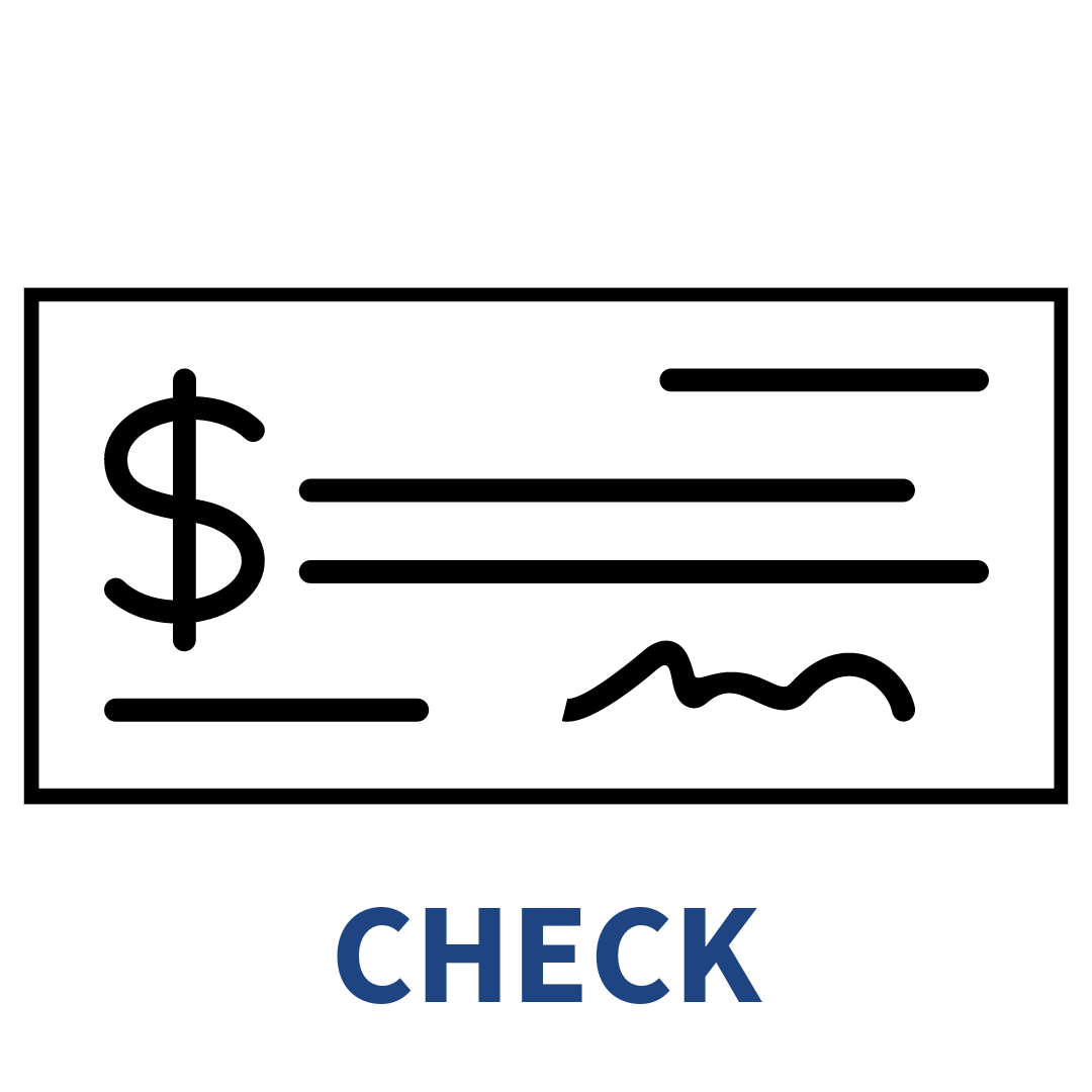 PAY BY CHECK